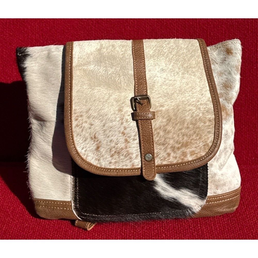 Myrna Bag Leather & Cowhide Womens Backpack
